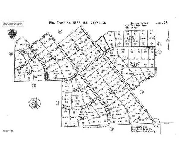 0 Apn 0418-255-07-0000, Barstow, CA 92311