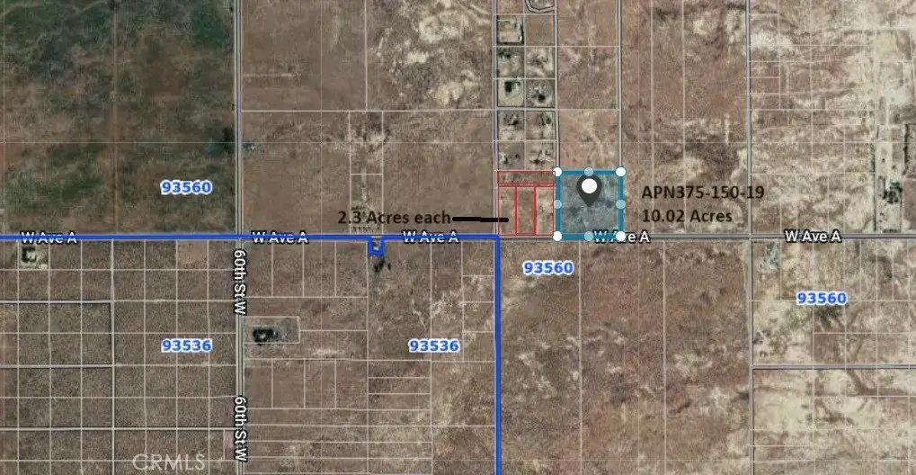 0 W W Avenue A, Rosamond, CA 93560 - #1