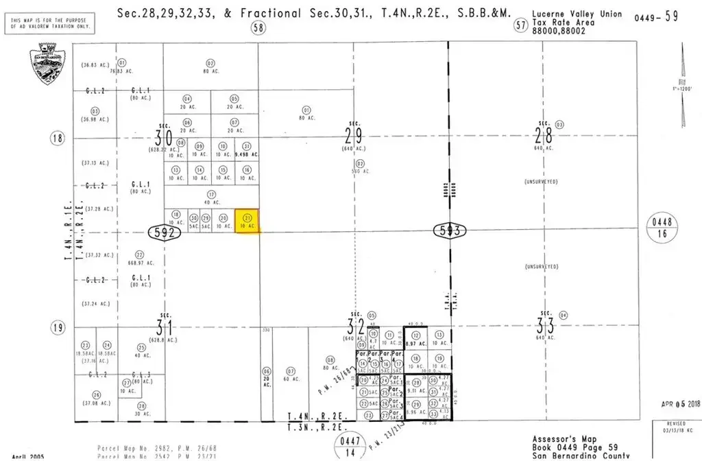 0 Santa Fe Fire, Lucerne Valley, CA 92356 - Image #1