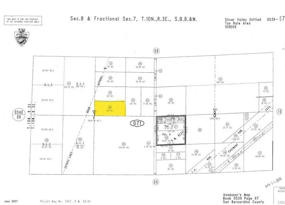 0 Coyote Lake, Newberry Springs, CA 92365 - #1