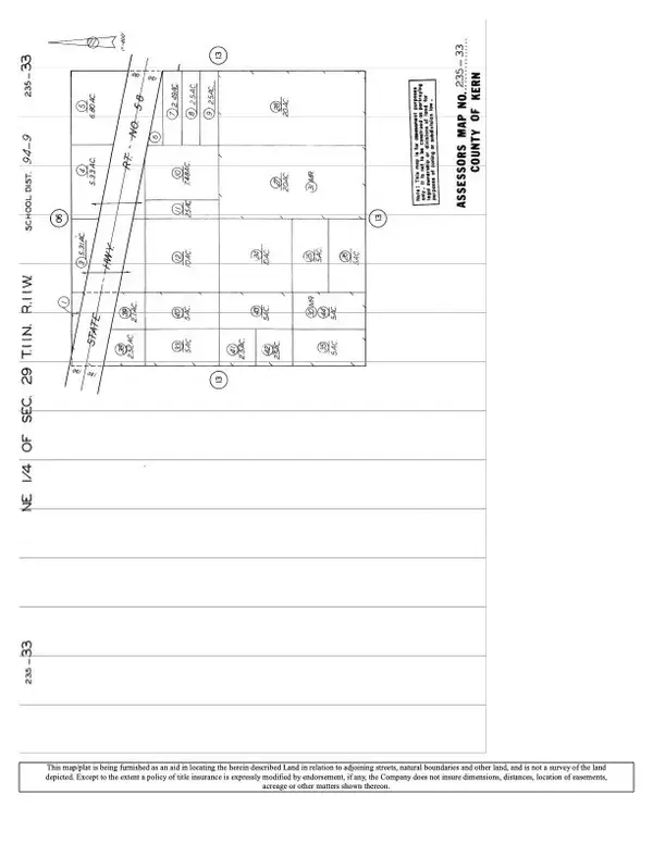 0 Unnamed County Rd Sanborn Cit, Outside Area (inside Ca), CA 93501