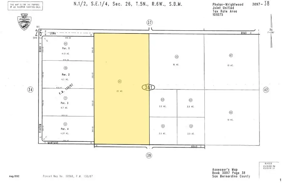 0 Luna, Phelan, CA 92371 - #3