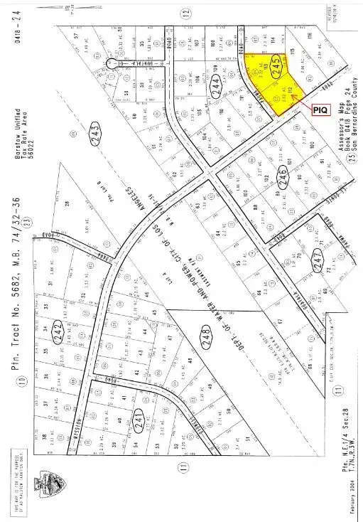 0 Slash X Ranch Rd #03, Barstow, CA 92307