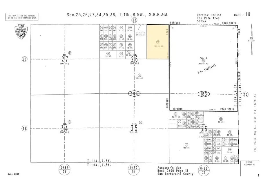 0 Hoffman Rd, Hinkley, CA 92347 - #3