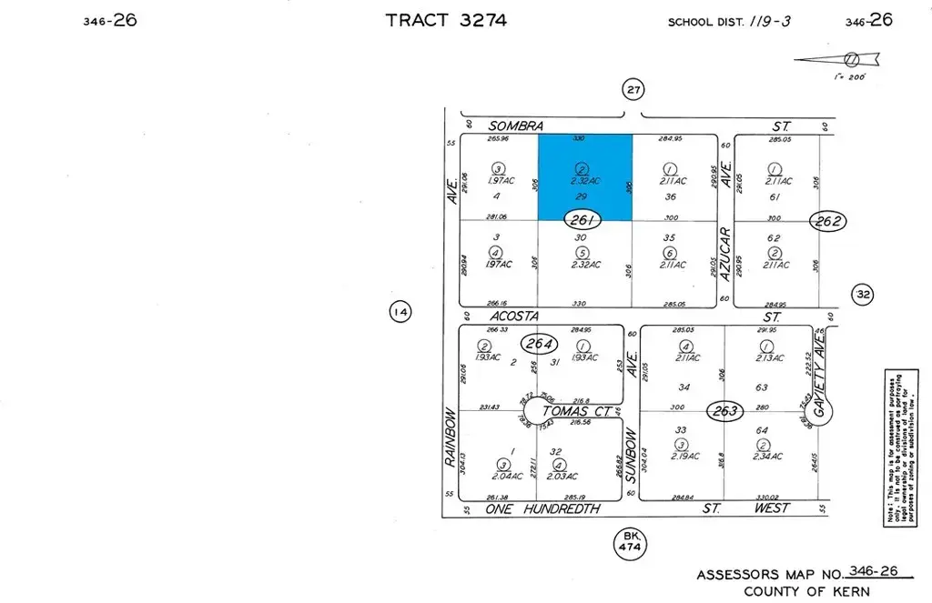 0 Acosta St., Rosamond, CA 93560 - #1