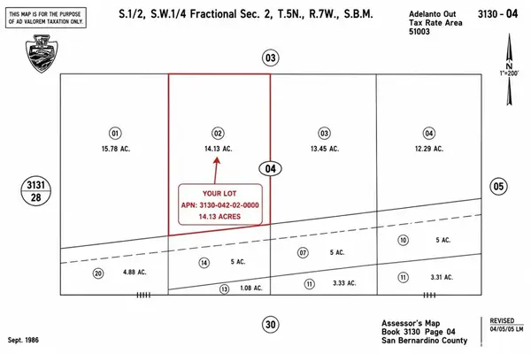 0 Powerline, Phelan, CA 92371