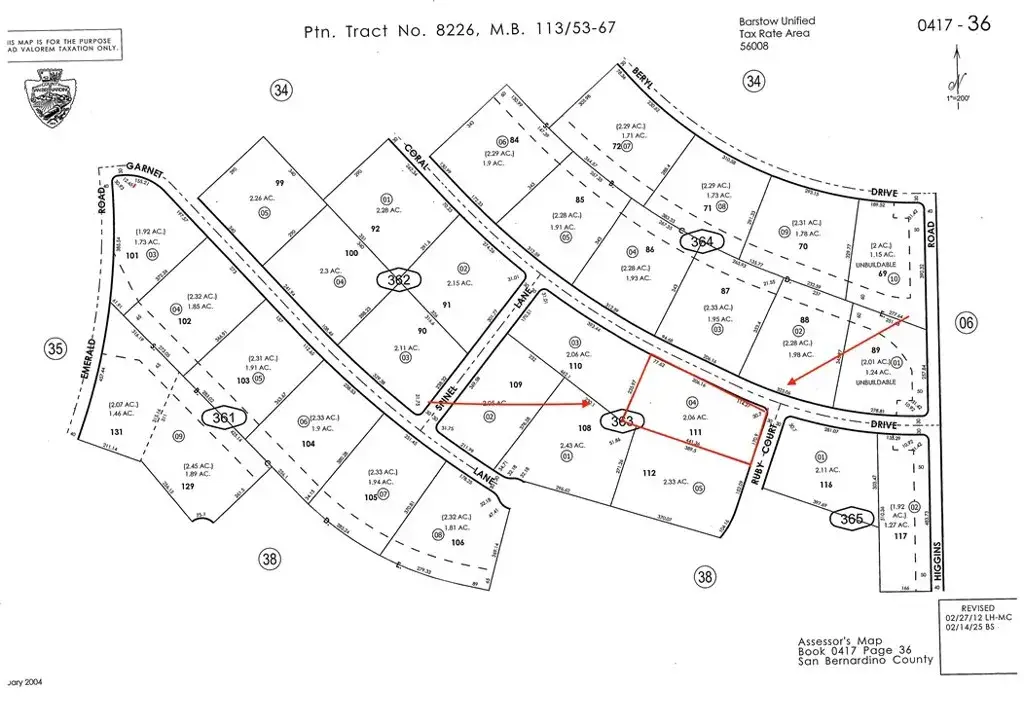 0 Coral, Barstow, CA 92311 - #1