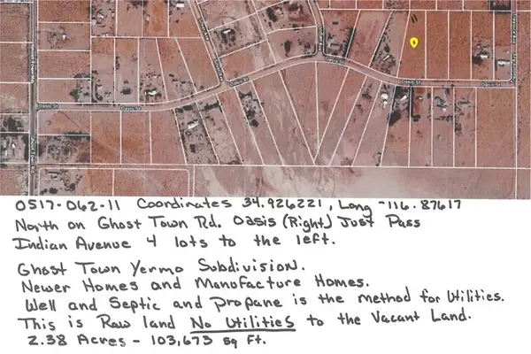 11 Oasis, Yermo, CA 92398