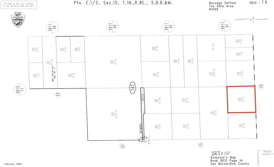 0 West Of Timothy Ave., Twentynine Palms, CA 92277 - Image #2
