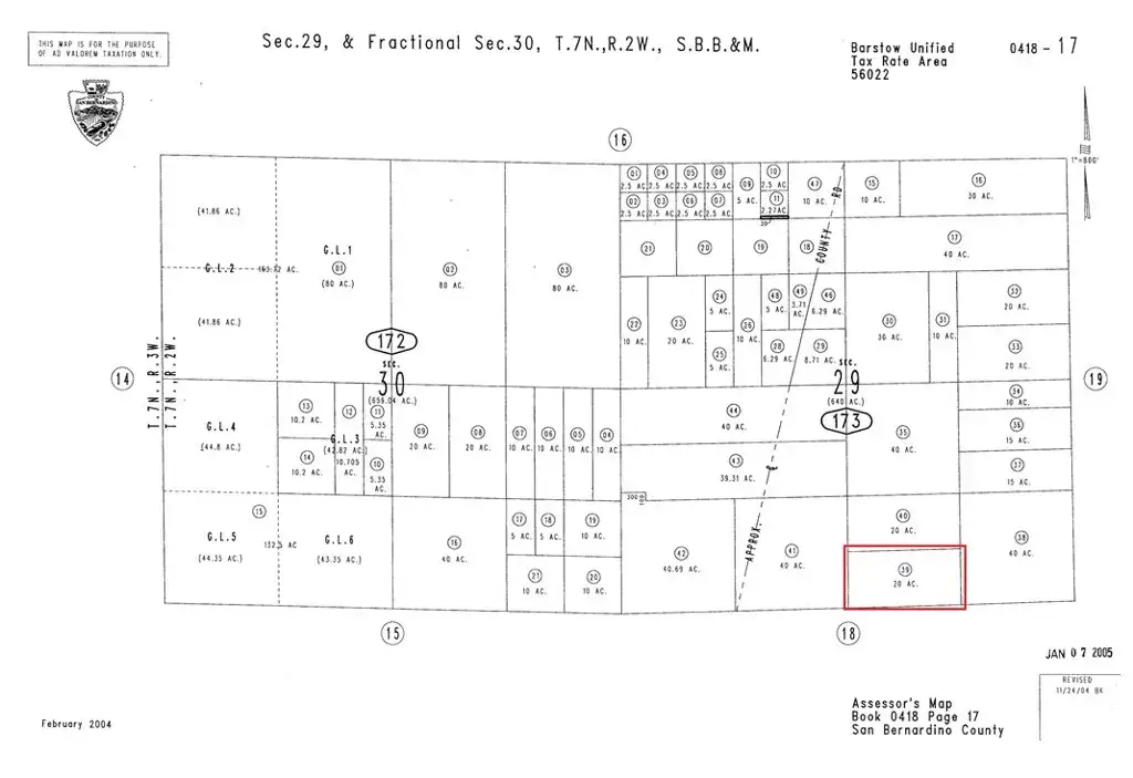 0 No Street Name, Barstow, CA 11111 - #1