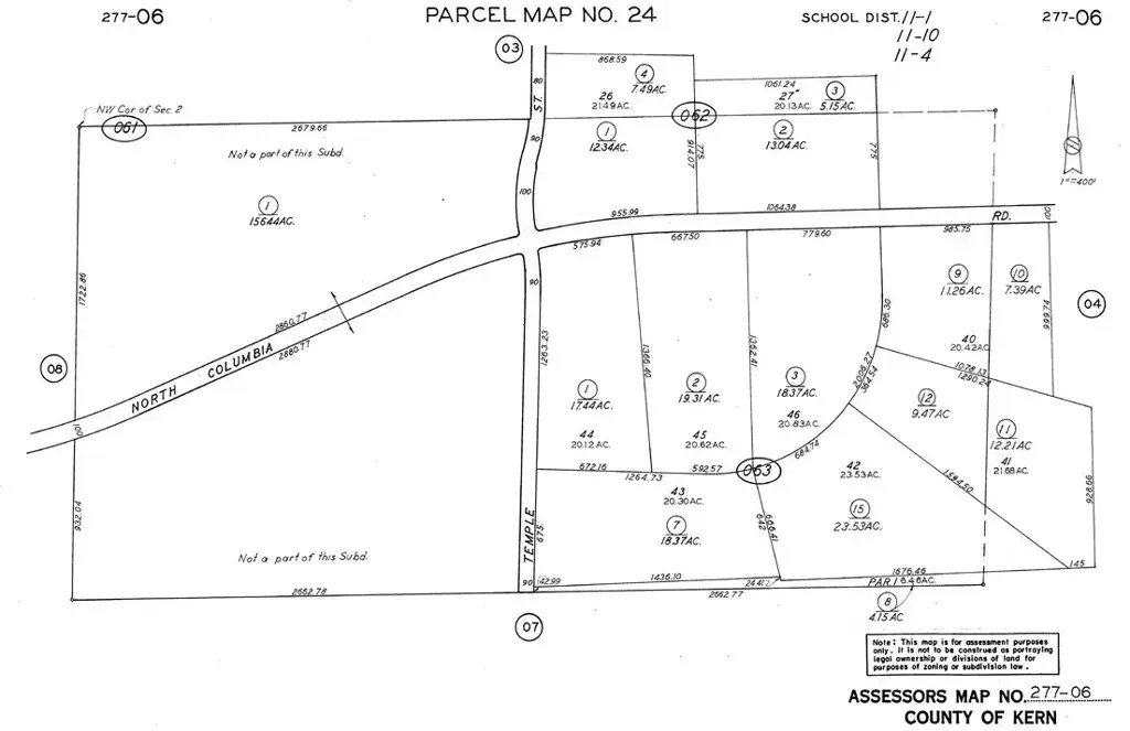 0 277-061-01-00-6 N Colombia, California City, CA 93505 - #1