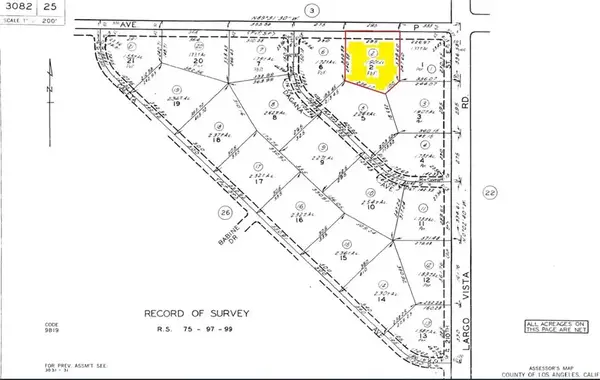 0 Ave P Vic 210e Largo Vis, Palmdale, CA 93591