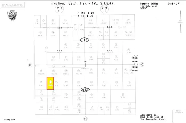 0 Near Wagner Rd., Hinkley, CA 92347