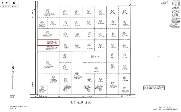 0 20th West, Lancaster, CA 93536