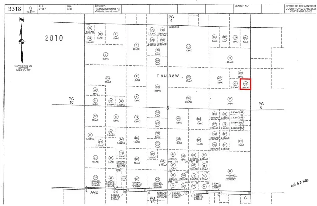 0 Vac/vic Ave B8/220 Ste, Hi Vista, CA 93535 - Image #1