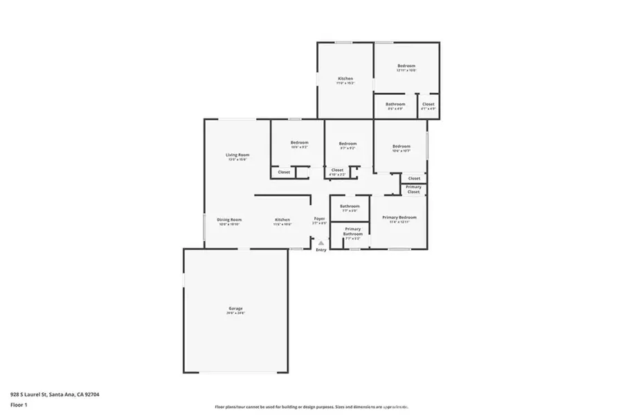 928 S Laurel Street, Santa Ana, CA 92704 - #3