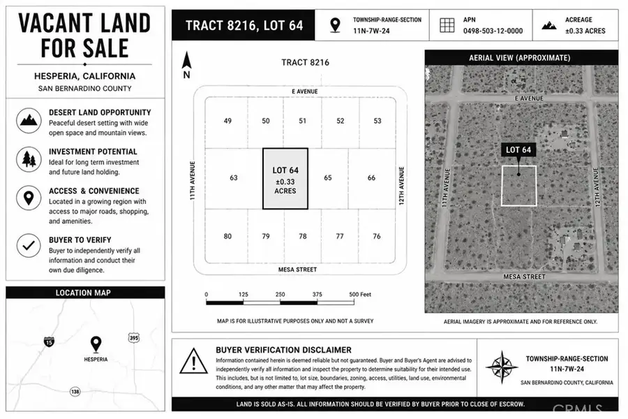 0 Diamond Bar, Twentynine Palms, CA 92277 - #3