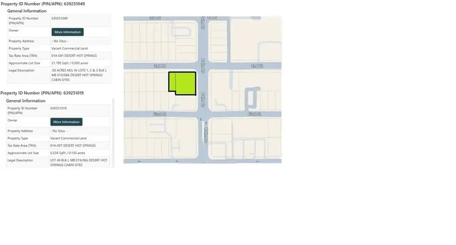 2 Nd And Palm Drive Commercial Land, Desert Hot Springs, CA 92240 - #3