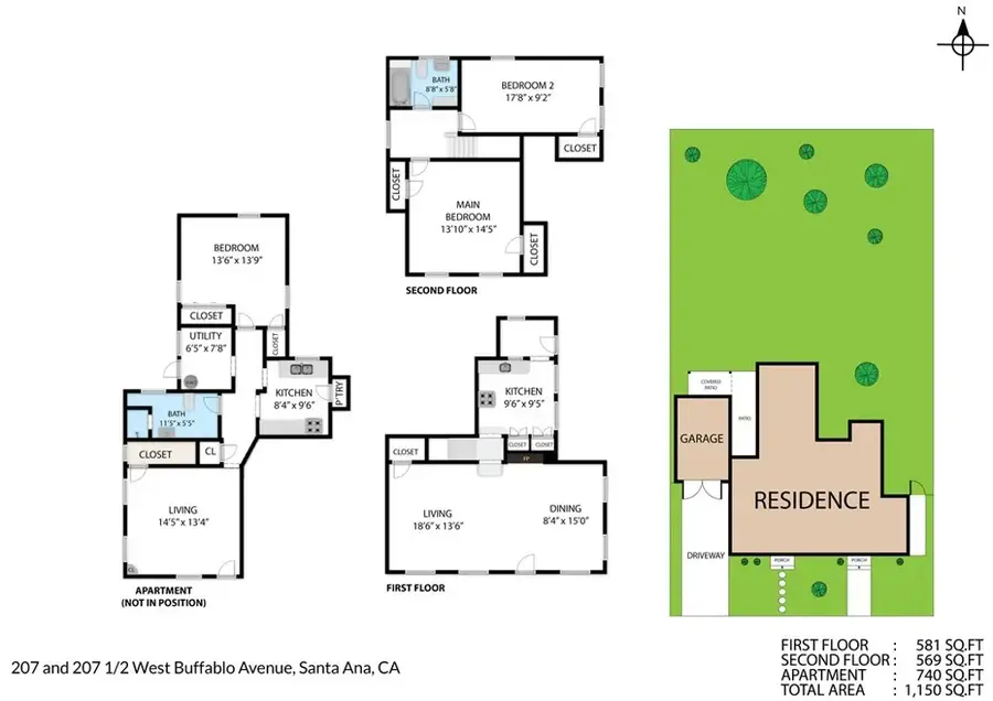 207 W Buffalo Avenue, Santa Ana, CA 92706 - #3
