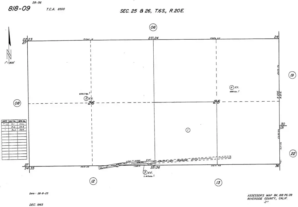 0 Sw 1/4 Of Sec 25, Tp 6 S, R 20 E,, Blythe, CA 00000 - #1
