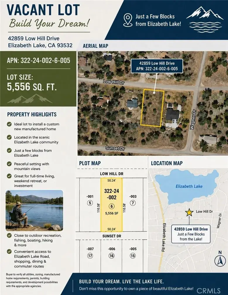 42859 Low Hill, Elizabeth Lake, CA 93532 - #1