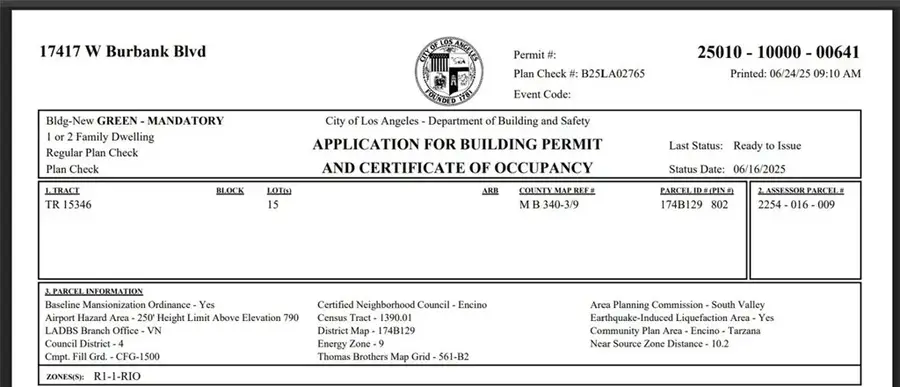 17415 Burbank Drive, Encino, CA 91316 - #3