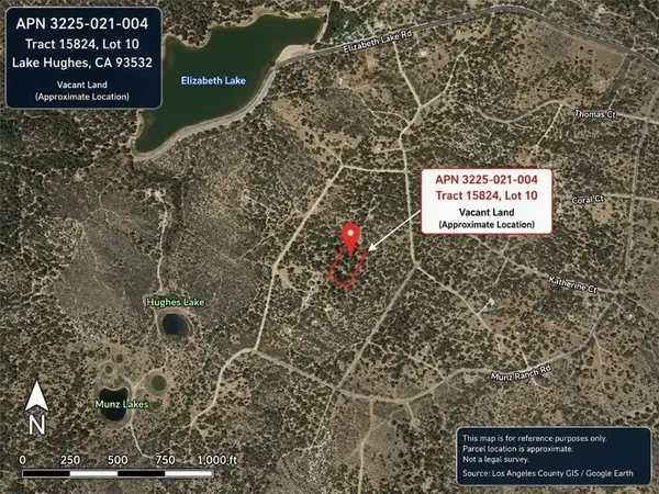 0 Vac Elizabeth, Lake Hughes, CA 93532