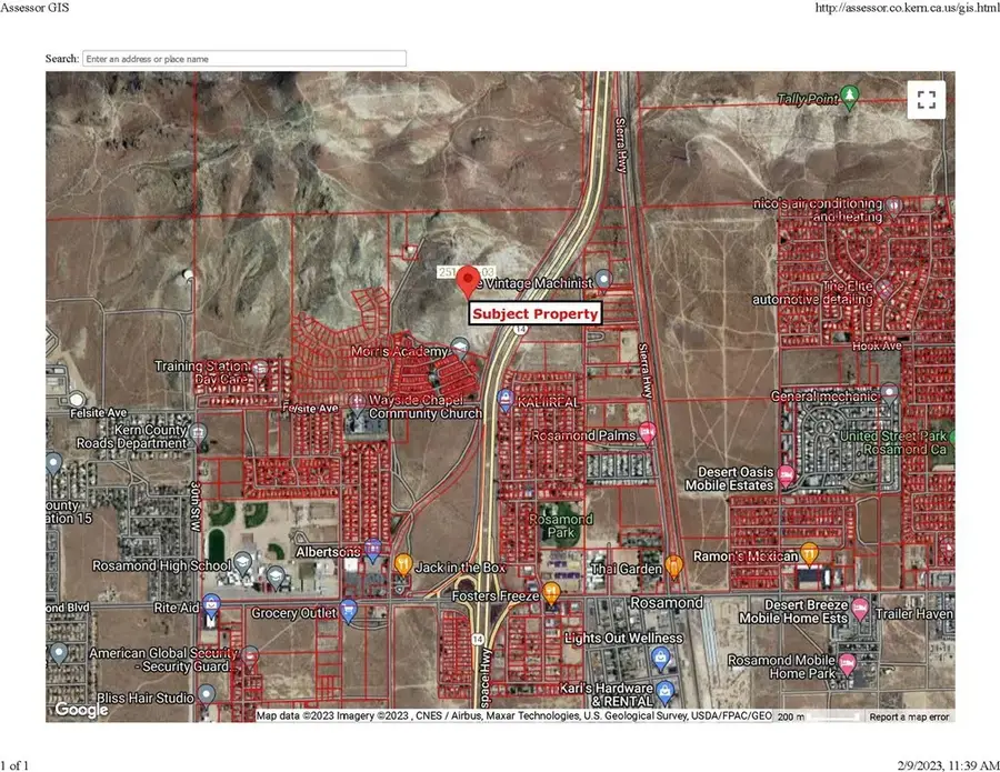0 Frontage Road, Rosamond, CA 93560 - #2