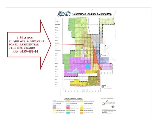0 El Mirage & Muskrat 1.36acres, Adelanto, CA 92301