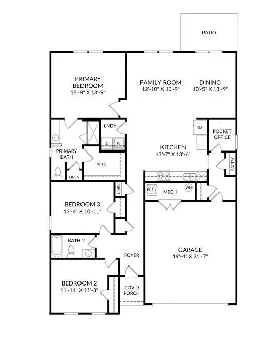 2100 April Dawn Trail, Thomson, GA 30824 - #2