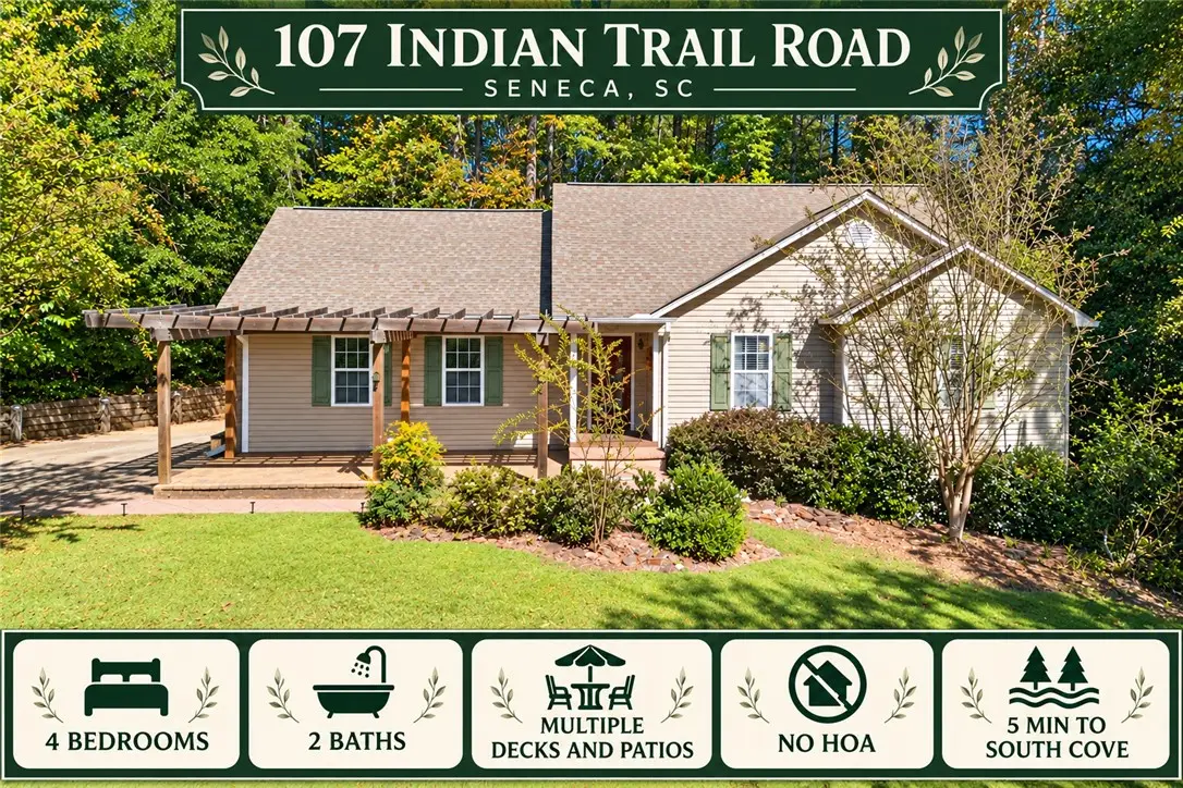 107 Indian Trail Road, Seneca, SC 29672 - #1