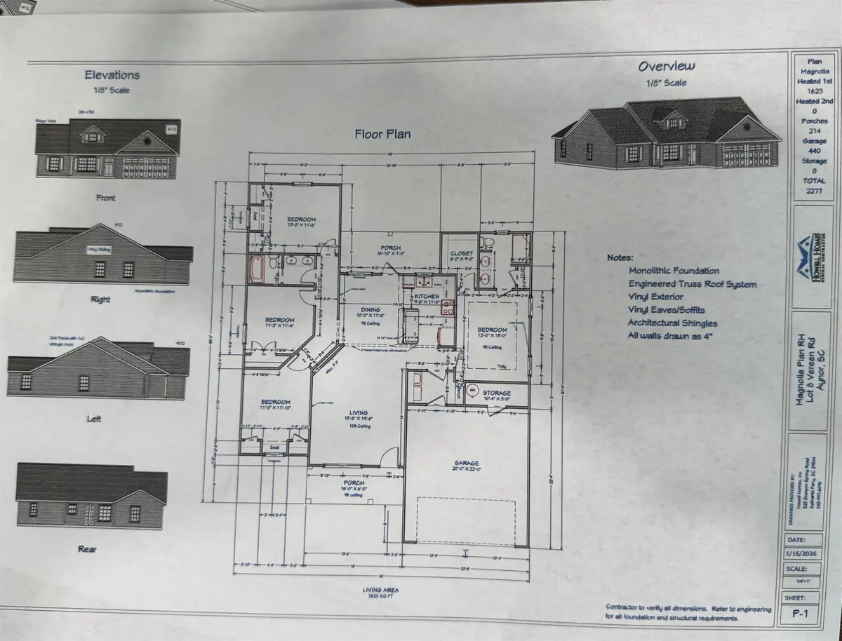 1766 Vereen Rd., Aynor, SC 29511 - #1