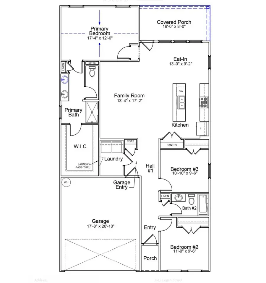 3412 Logan St., Conway, SC 29526 - #2