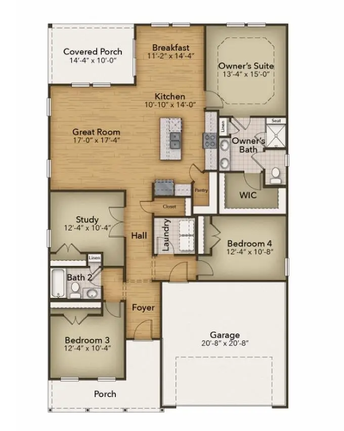 1677 Moonseed Dr., Longs, SC 29568 - #2
