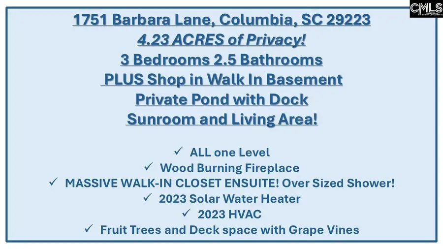 1751 Barbara Drive, Columbia, SC 29223 - Image #2