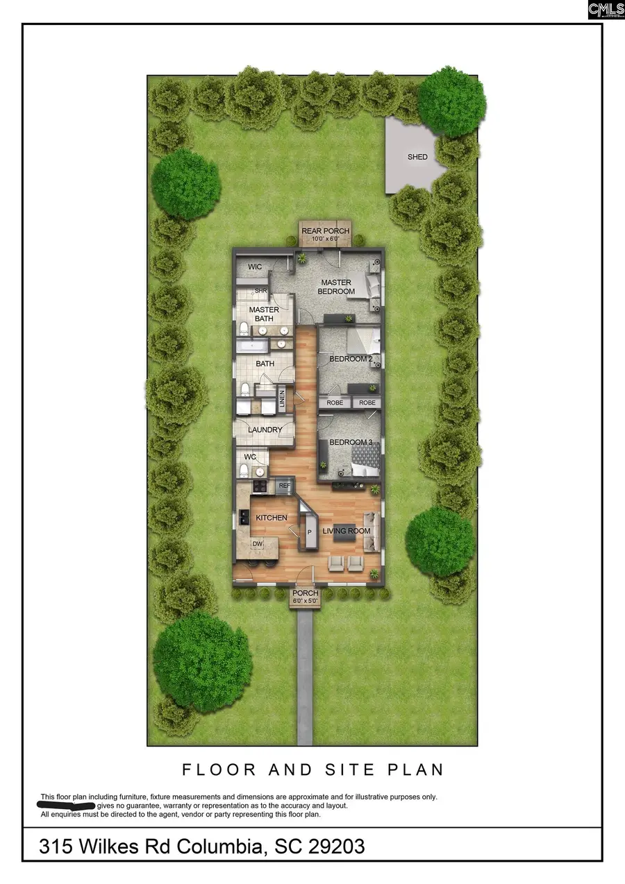 315 Wilkes Road, Columbia, SC 29203 - #2