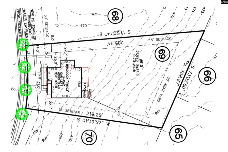 615 Mossy Branch Road, Blythewood, SC 29016 - #2