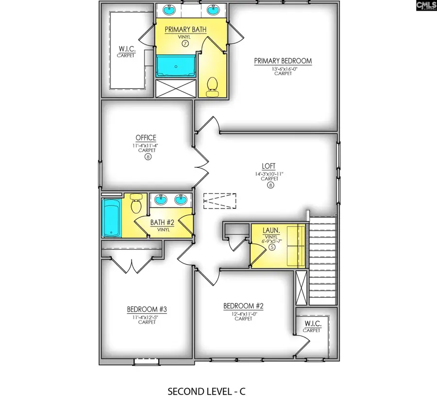 3033 Hanging Valley Road, Blythewood, SC 29016 - #3