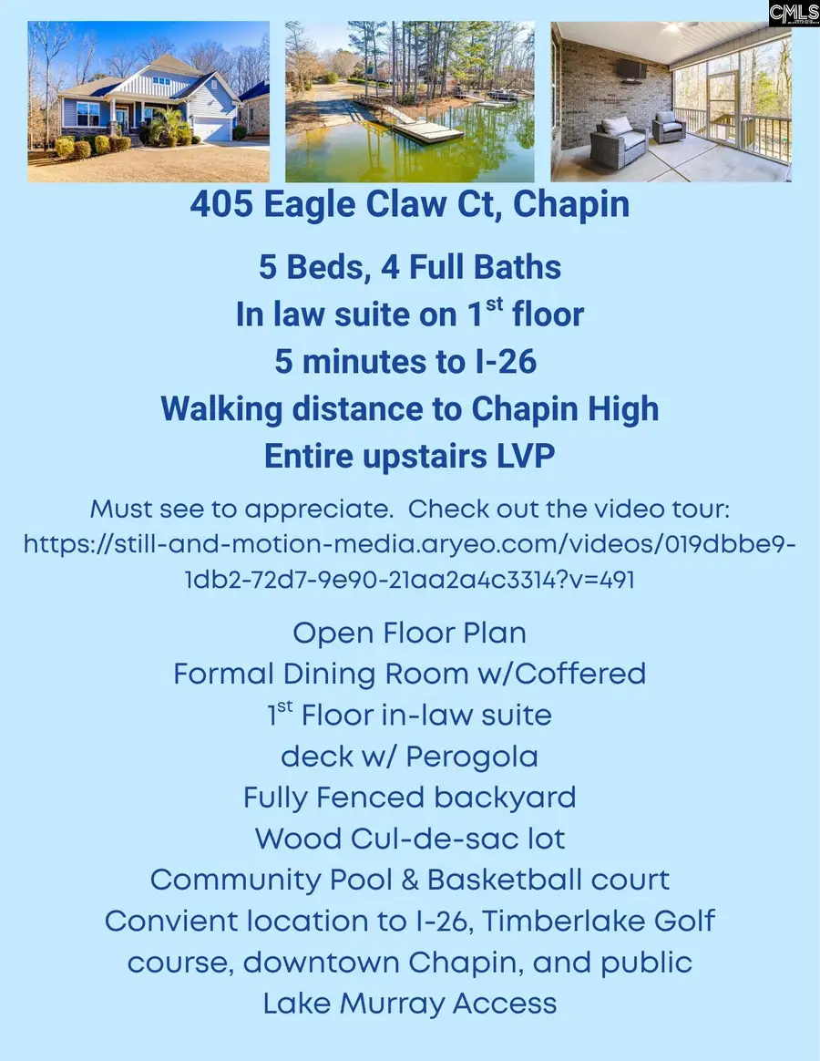 405 Eagle Claw Ct, Chapin, SC 29036 - #2