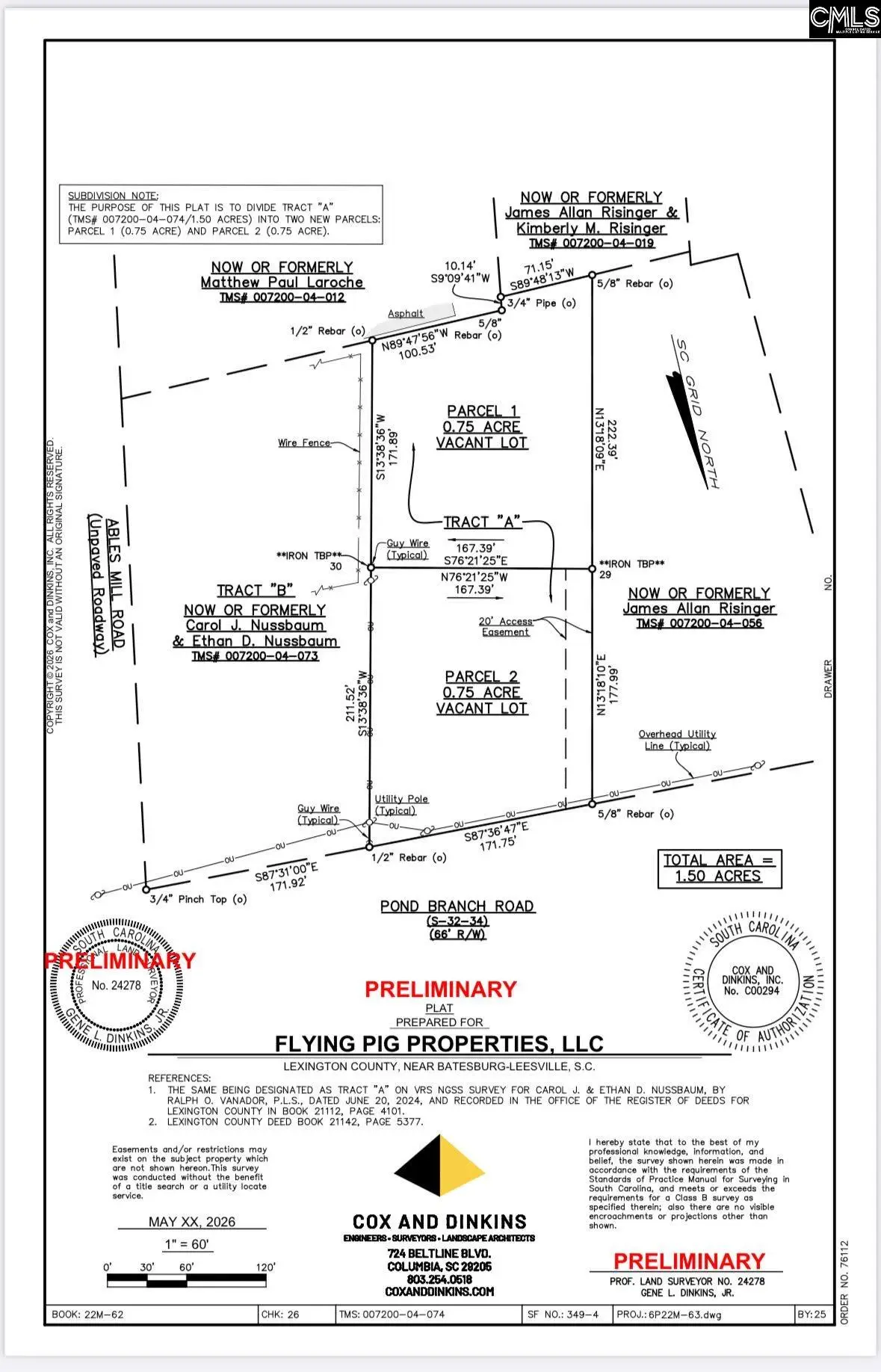 TBD Pond Branch Road, Leesville, SC 29070 - #1