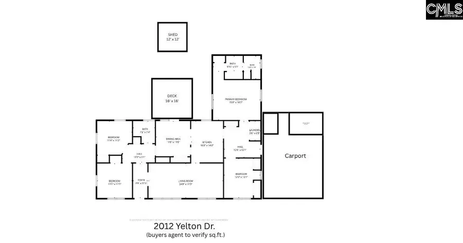 2012 Yelton Drive, Camden, SC 29020 - #2