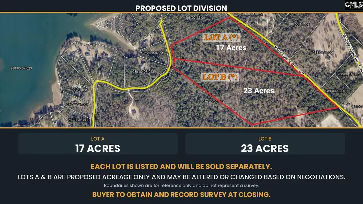 Edisto Lake Road #LOT B, Wagener, SC 29164 - #1