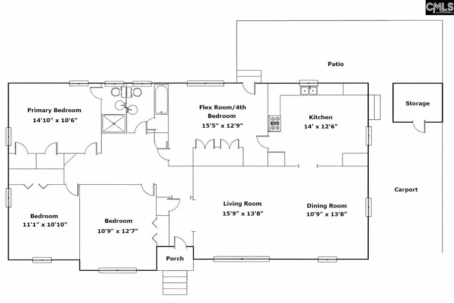 207 Woodhaven Drive, West Columbia, SC 29169 - #3