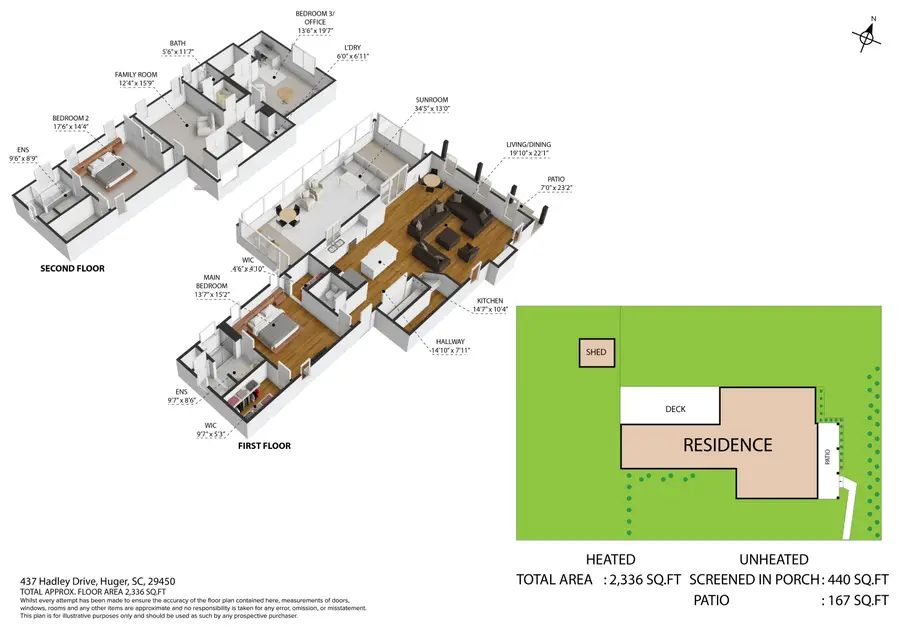 437 Hadley Drive, Huger, SC 29450 - #3