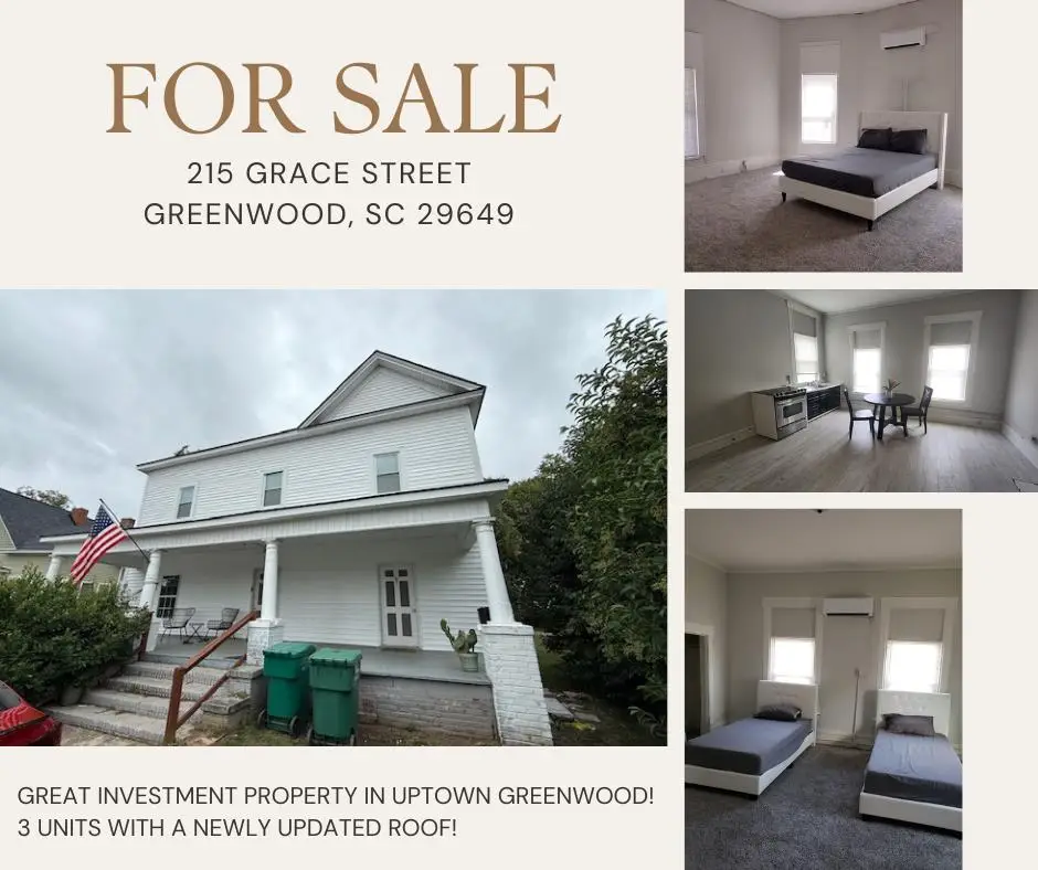 215 Grace Street, Greenwood, SC 29649 - Image #1