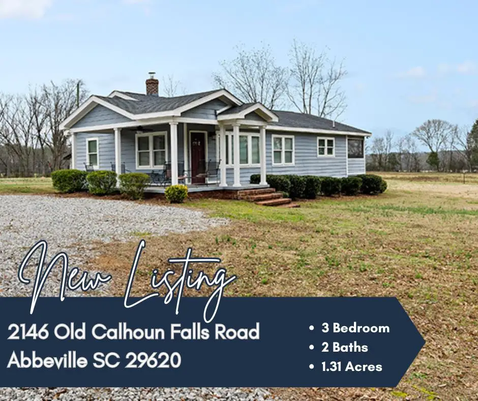 2146 Old Calhoun Falls Road, Abbeville, SC 29620 - #1