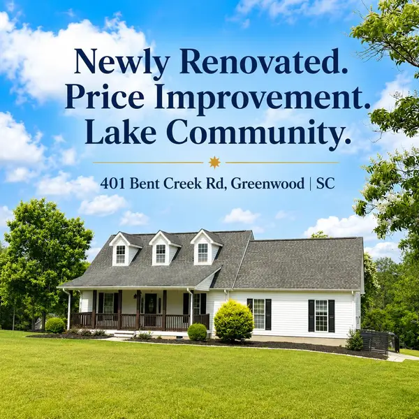 401 Bent Creek Rd., Greenwood, SC 29649