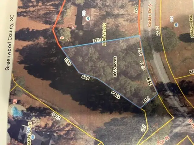 109 Cedar Dr. S, Greenwood, SC 29649 - #1
