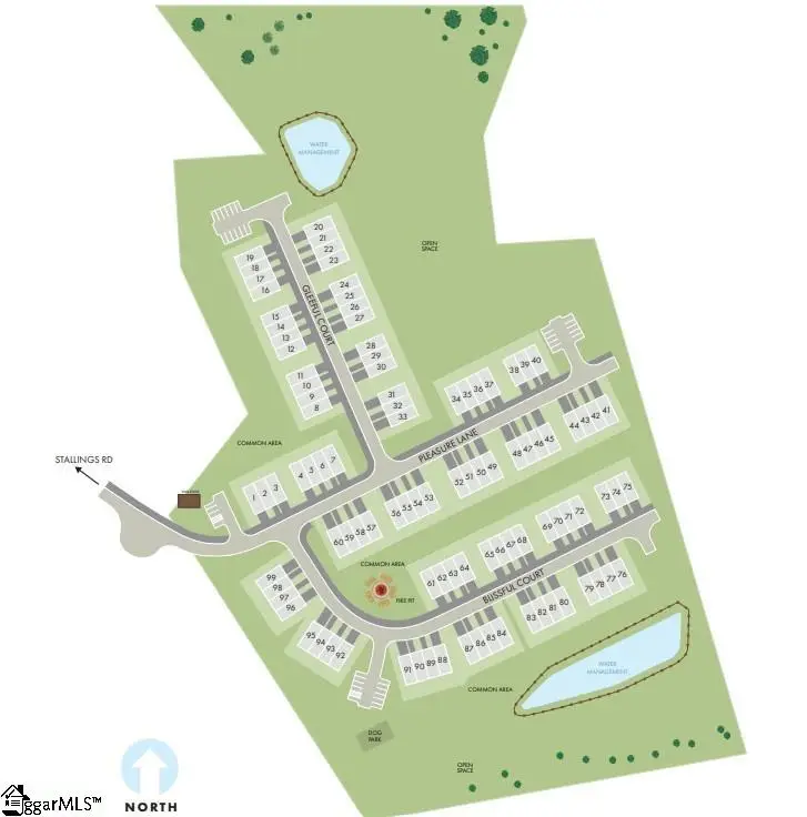 404 Blissful Court, Taylors, SC 29687 - #3