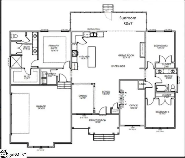 120 Halowell Lane, Travelers Rest, SC 29690 - #2